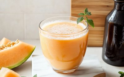 Recette smoothie melon et collagène