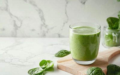 Smoothie épinard et collagène