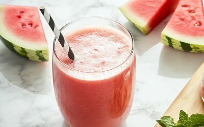 Smoothie pastèque et collagène